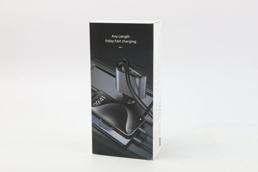 Cargador para Carro con Entrada Múltiple