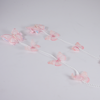 Set de 2 Ganchos de Mariposa | Rosado