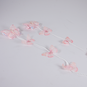 Set de 2 Ganchos de Mariposa | Rosado