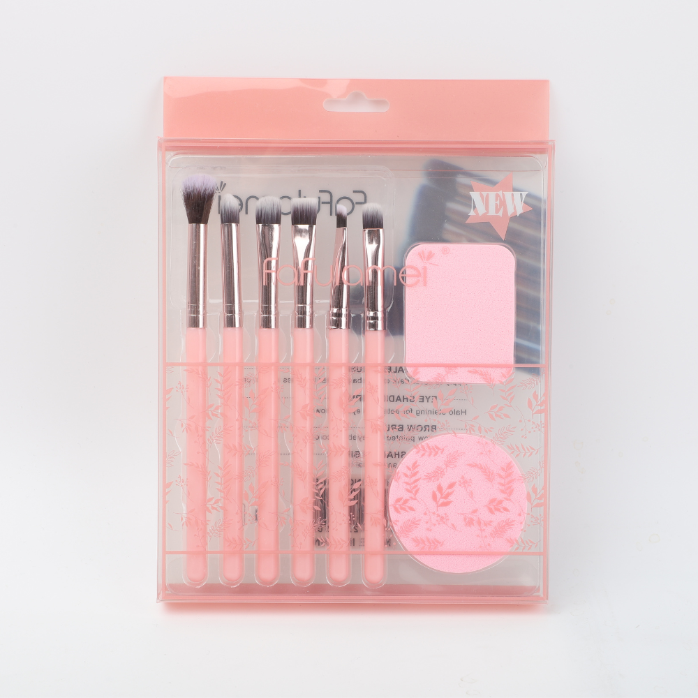 Set De 6 Brochas Para Maquillaje