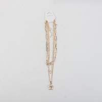 Set De 3 Collares Con Dije Flor