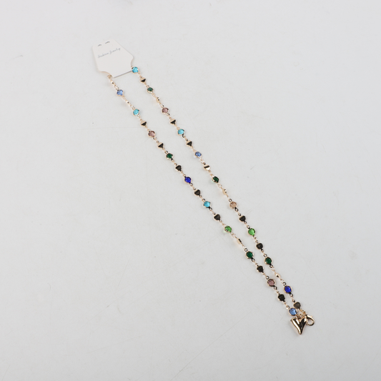 Collar Largo Con Corazon