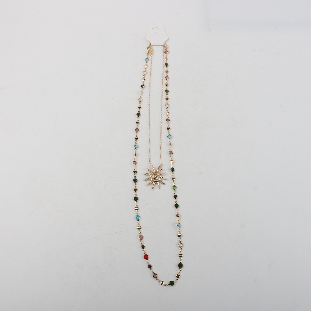 Collar Largo  Circulos