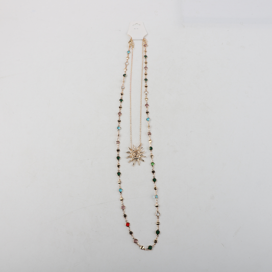Collar Largo Circulos