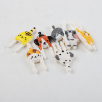 Set De 7 Tenedores De Fruta Perritos/ Gatitos