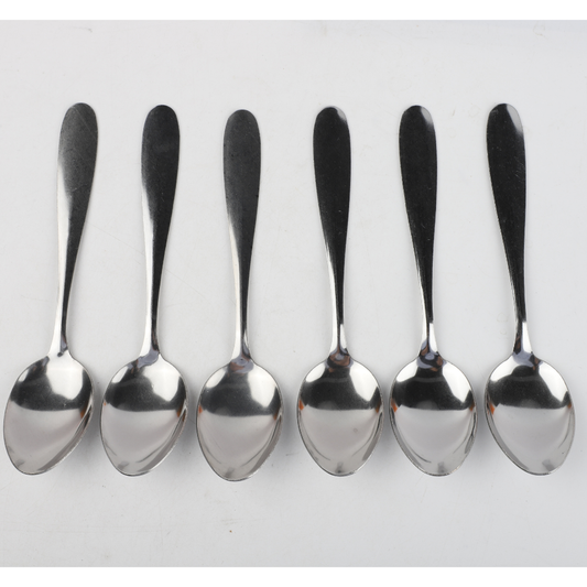 Set De 6 Cucharas Acero