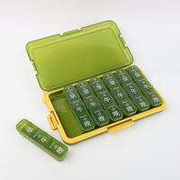 Pastillero Verde 23.2*13*3.1Cm
