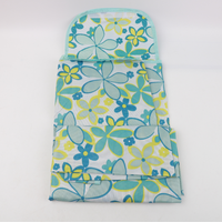 Mat De Picnic Flores Celeste