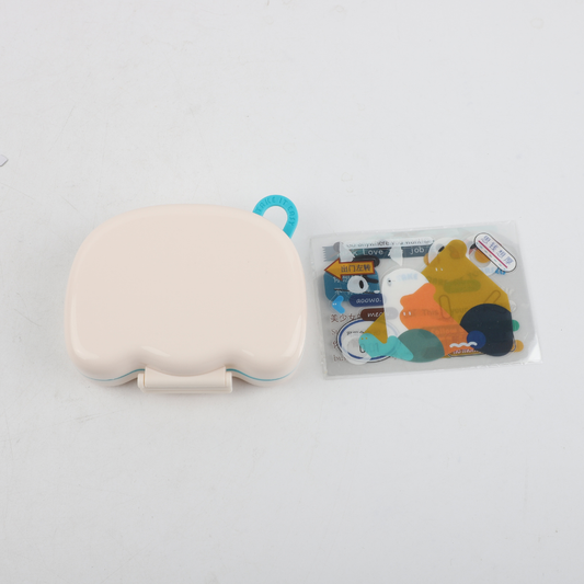 Pastillero Blanco Carita 10.6*8.7*3.5Cm