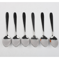 Set De 6 Cucharitas Acero
