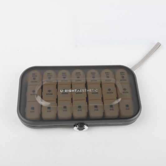 Pastillero Gris 24*14*3.6