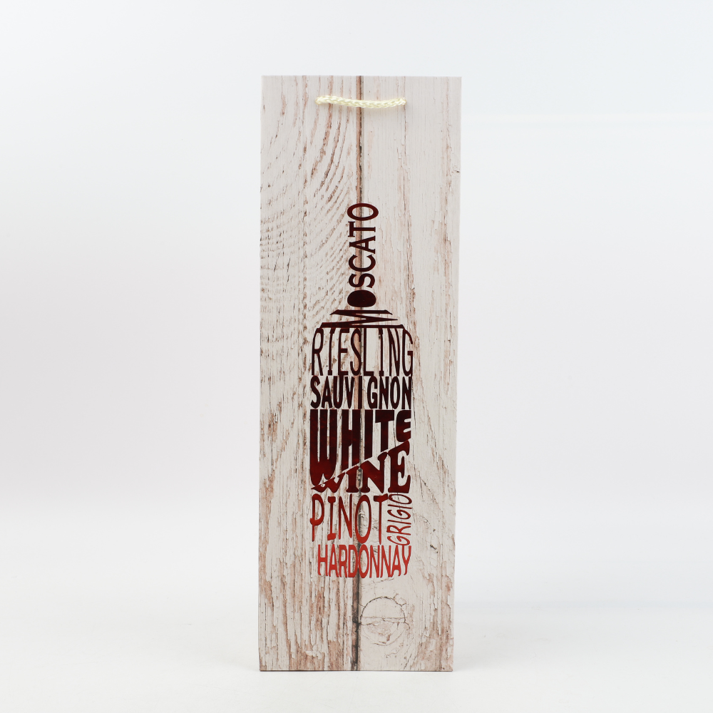 Bolsa Botella Roja De Regalo