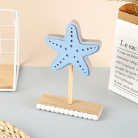 Adorno estrella mar azul