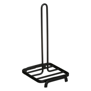 PORTA PAPEL TOALLA DE METAL NEGRO