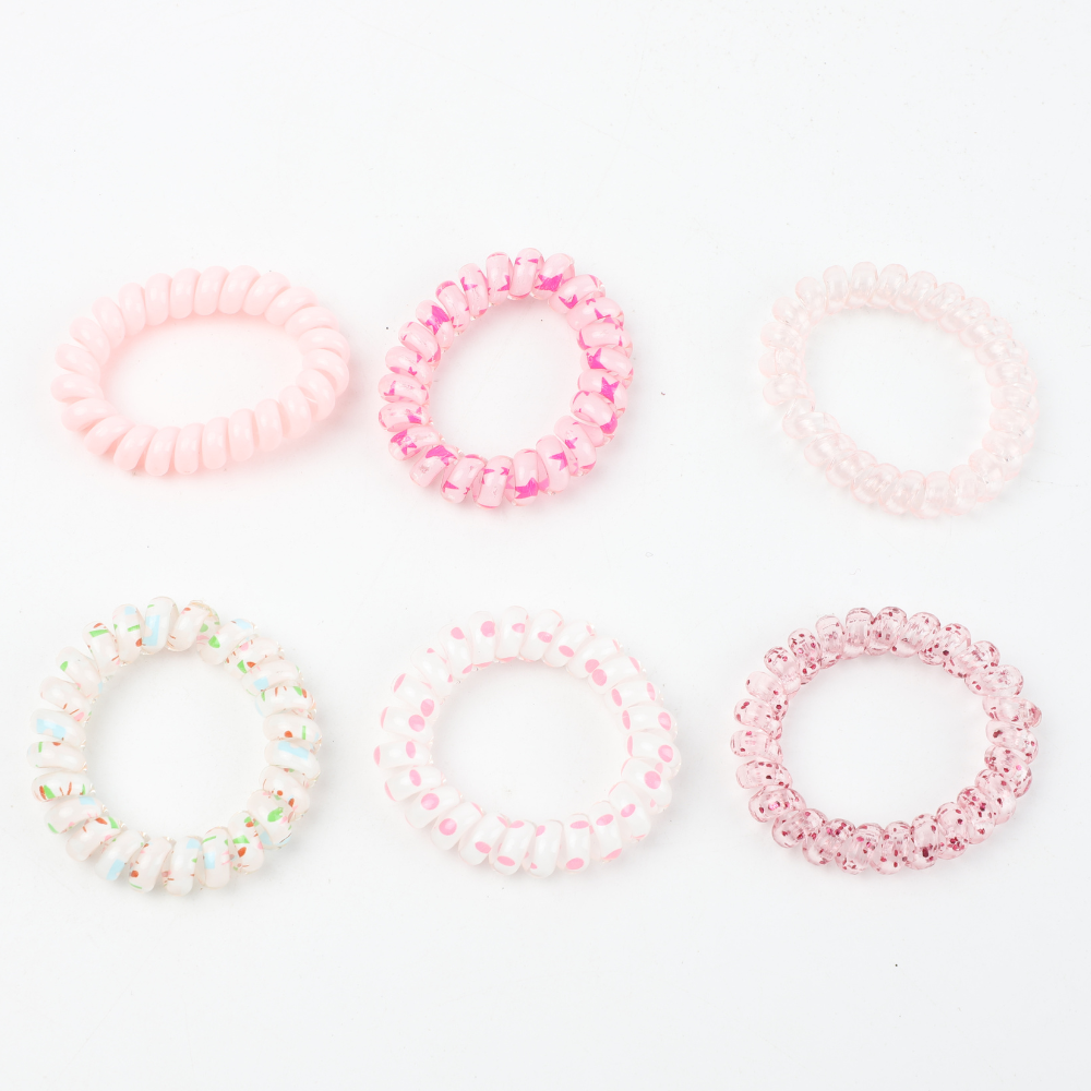 Set X 6 Bandas Para El Cabello