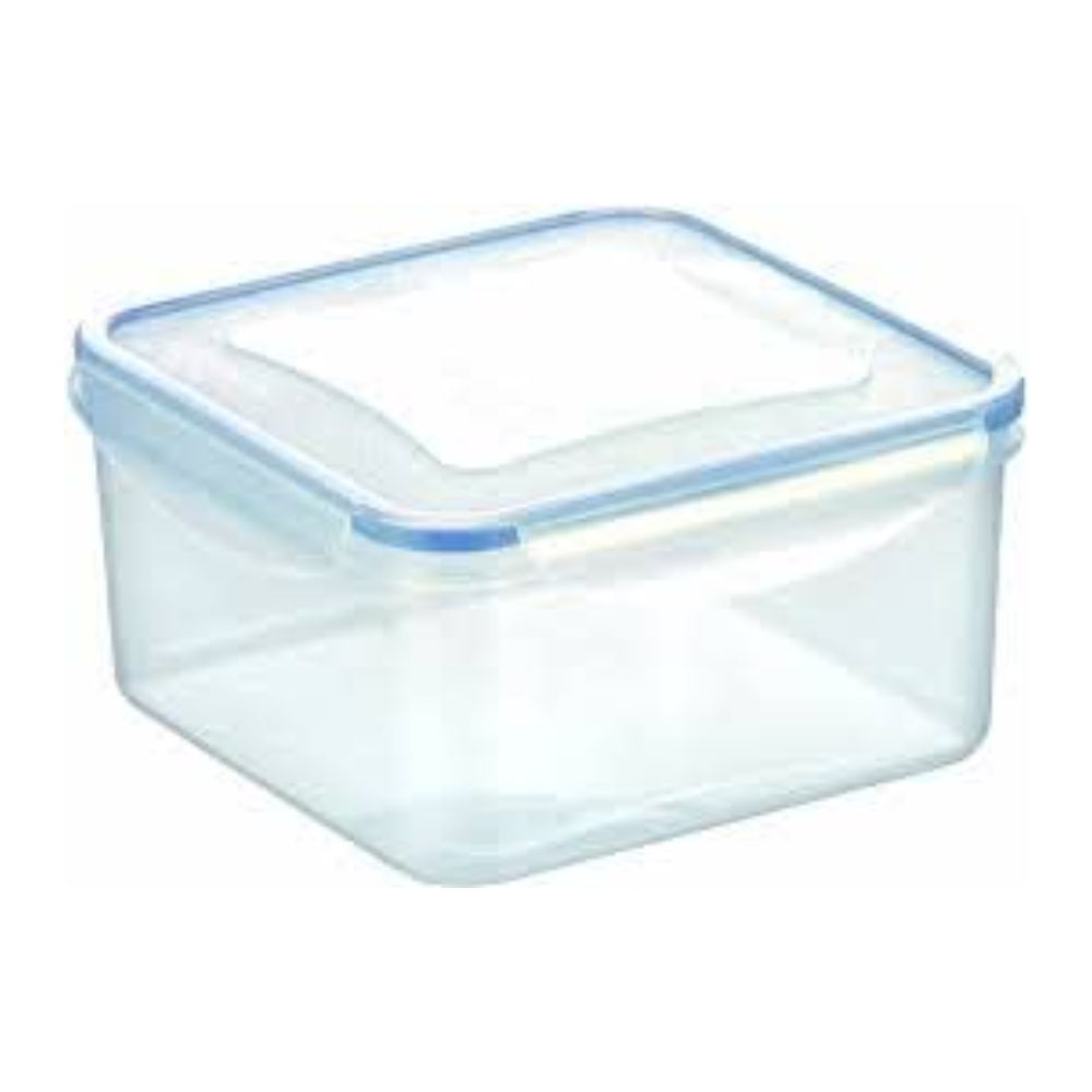 CONTENEDOR CUADRADO TRANSPARENTE