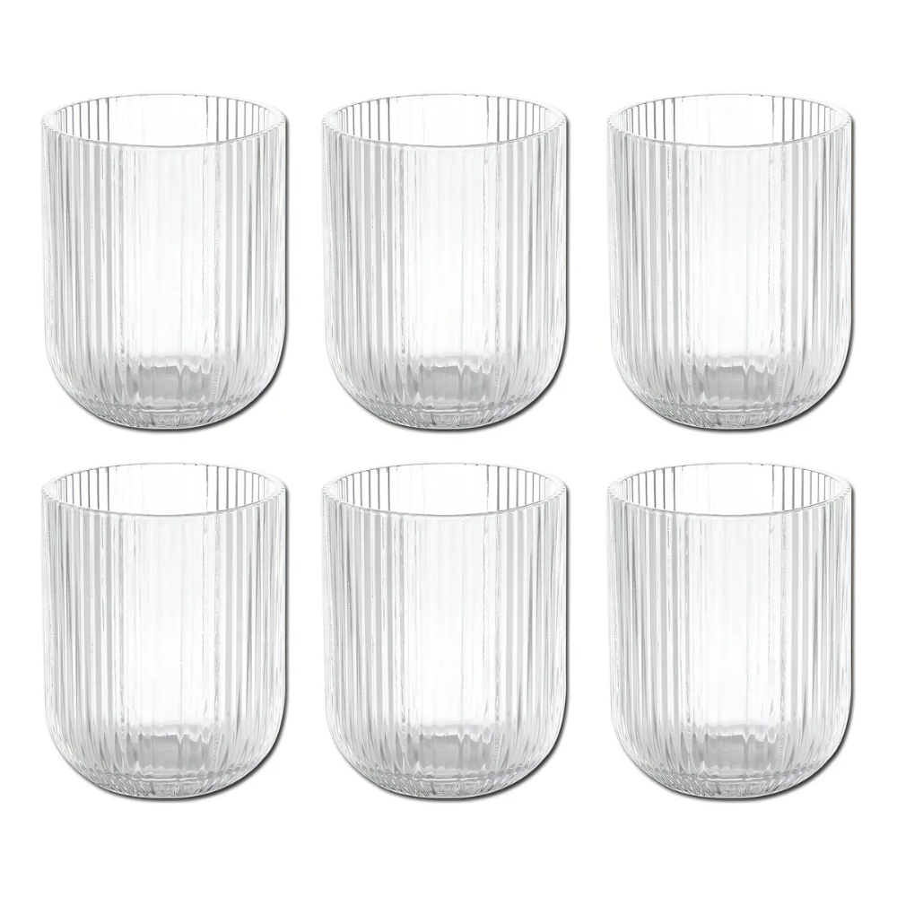 Juego de 6 vasos lineal