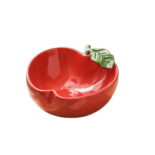 Adorno Manzana Porta Fruta de Cerámica