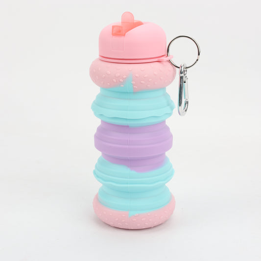 BOTELLA PLEGABLE DE SILICONA | MACARONE