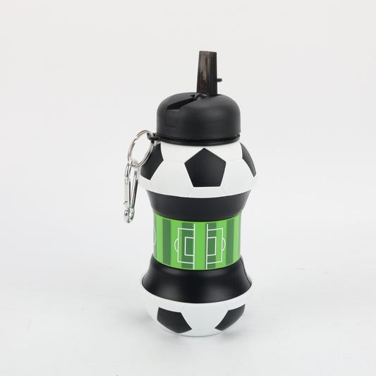 BOTELLA PLEGABLE DE SILICONA | BALÓN/FÚTBOL