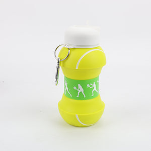 BOTELLA PLEGABLE DE SILICONA TENIS