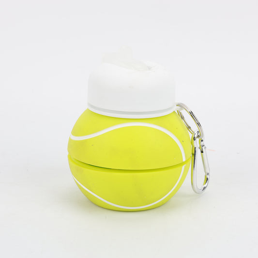 BOTELLA PLEGABLE DE SILICONA TENIS