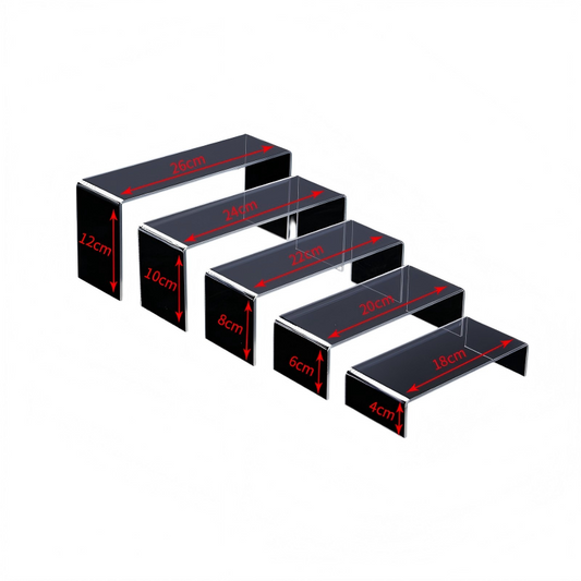 Set de 5 Repisas Acrí­licas