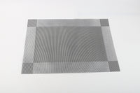 Set Individual Rectangular Gris 30x45cm