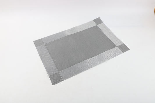Set Individual Rectangular Gris 30x45cm