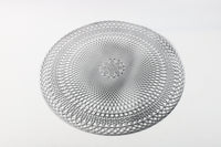 Set x5 Individuales Redondo Plateado