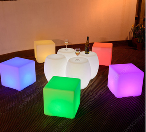 Mueble cuadrado LED