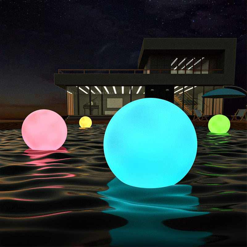 Decoración esfera con luz 80cm