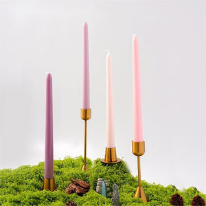 SET X 4 VELAS PALO ROSA