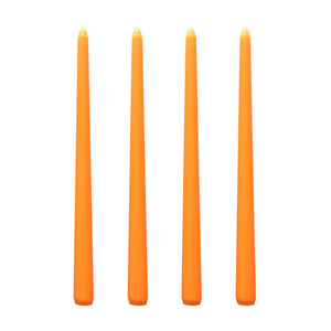 SET X 4 VELAS NARANJA