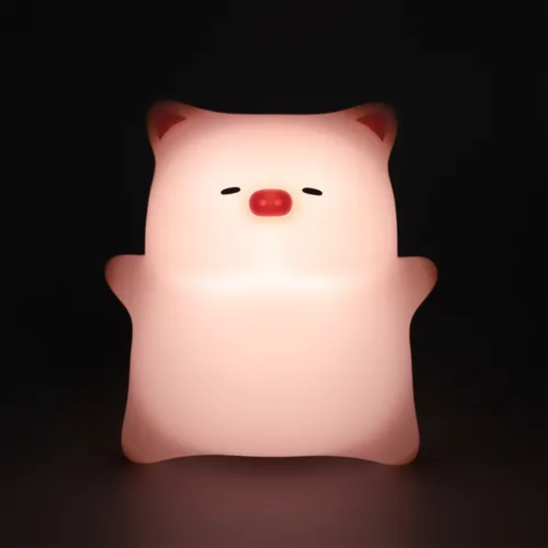 Lámpara Cerdito Kawaii