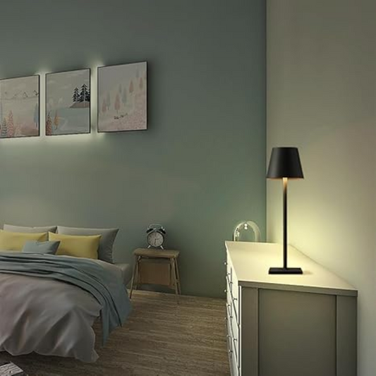 Lámpara de Mesa Inalámbrica Portátil Carga USB