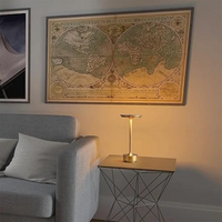 Lámpara de Mesa Inalámbrica Portátil Platillo Plano