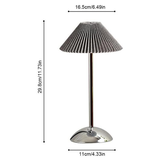 Lámpara de Mesa Inalámbrica USB Modelo Acordeón
