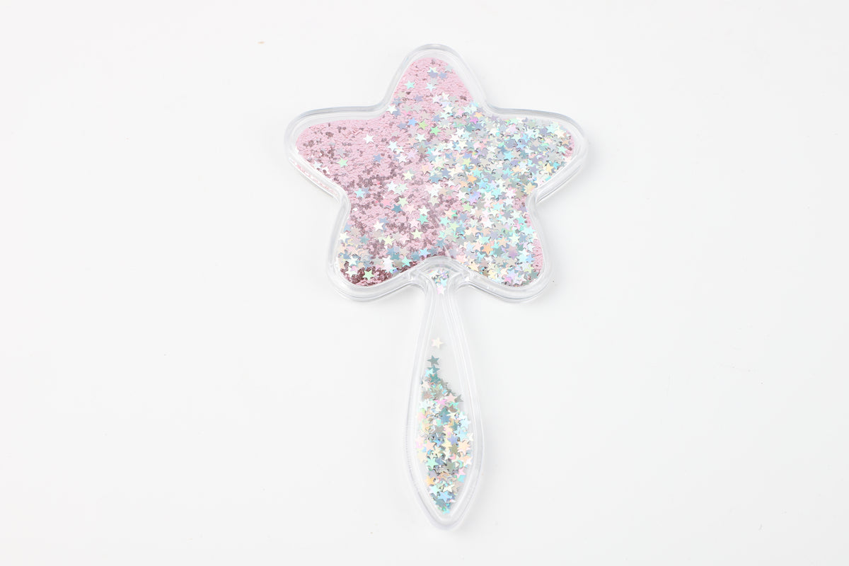 Espejo de mano diseño estrella