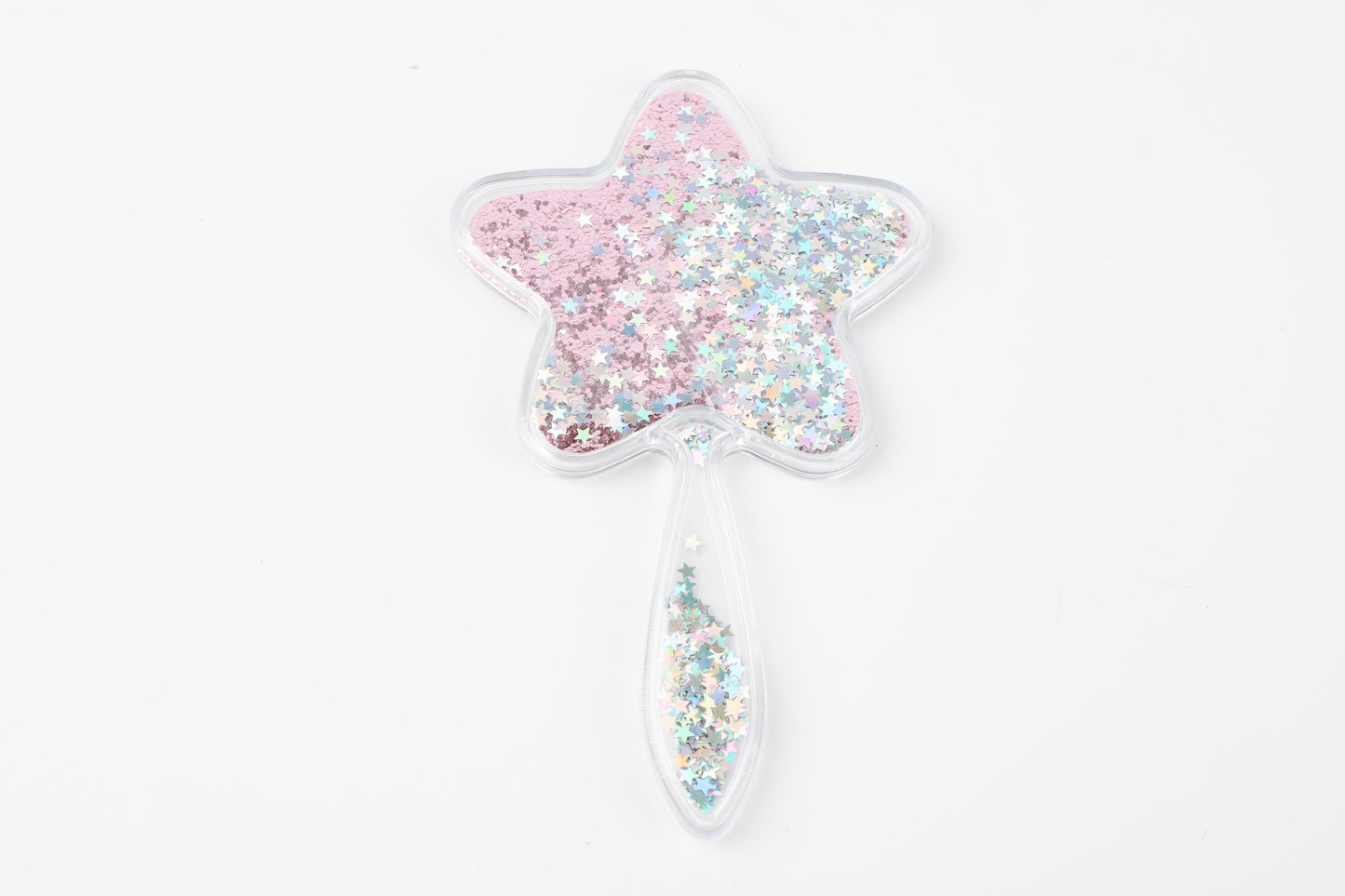 Espejo de mano diseño estrella