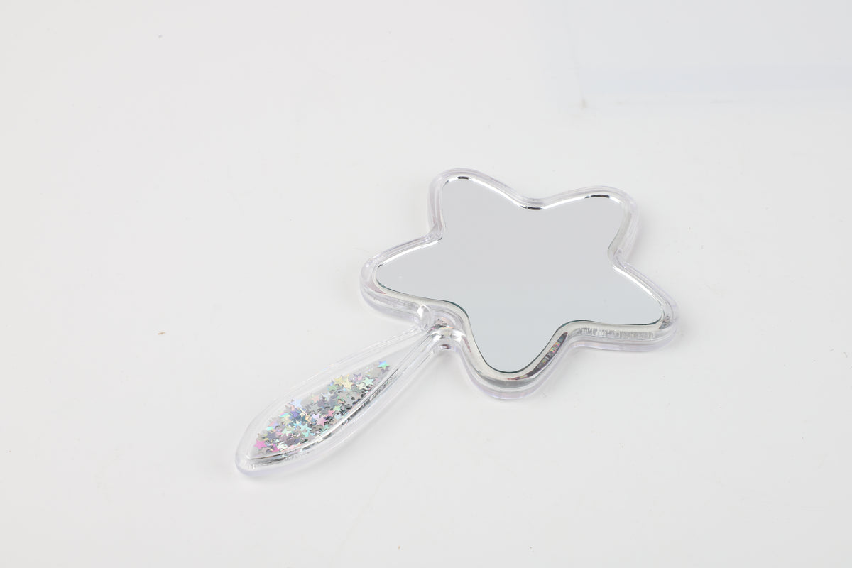Espejo de mano diseño estrella