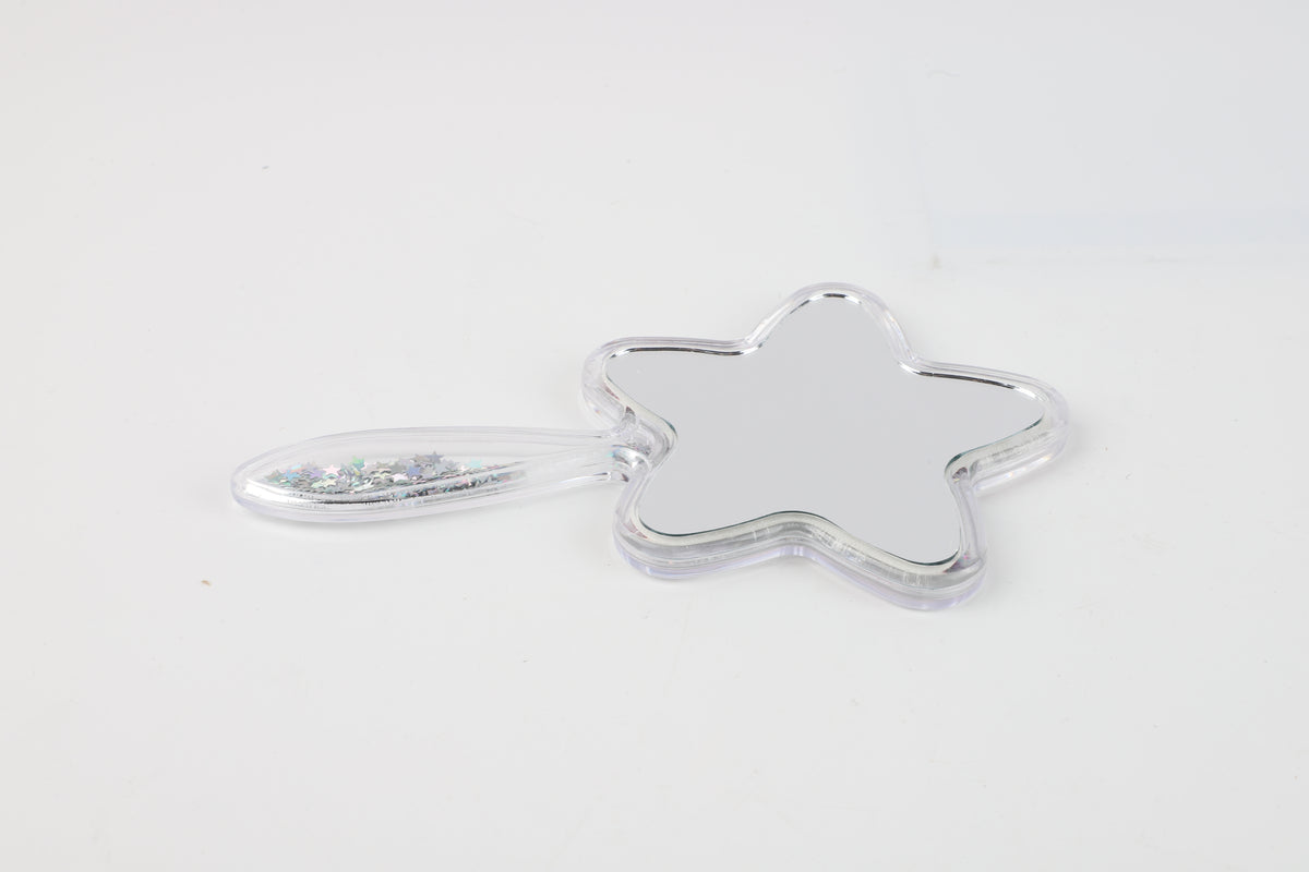 Espejo de mano diseño estrella