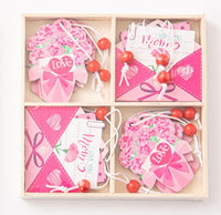 CAJA DECORATIVA MOM DISEÑOS CARTAS 13*13*1.5