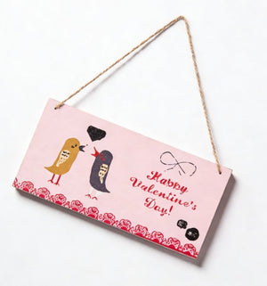 ADORNO COLGANTE EN FORMA CORAZON 30CM *30CM