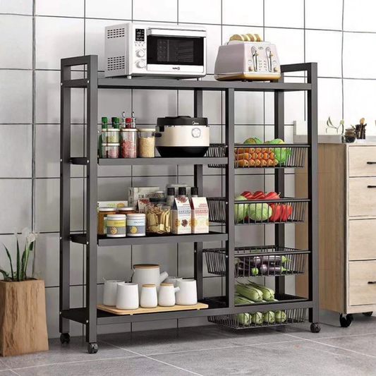Estante Organizador 135 cm Negro