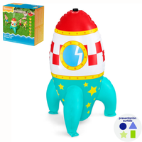 Rociador Inflable de Agua Space Blast Diseño Cohete