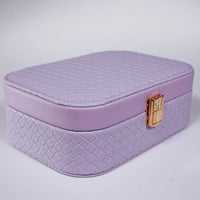 Joyero Rectangular con Seis Divisiones | Lila