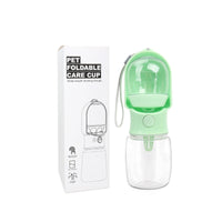 Bebedero de mascota 320ml - Verde