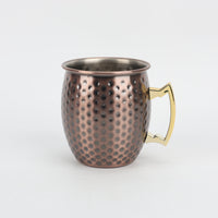 TAZA DE COBRE MARRÓN