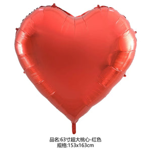 Globo Corazón Brillante
